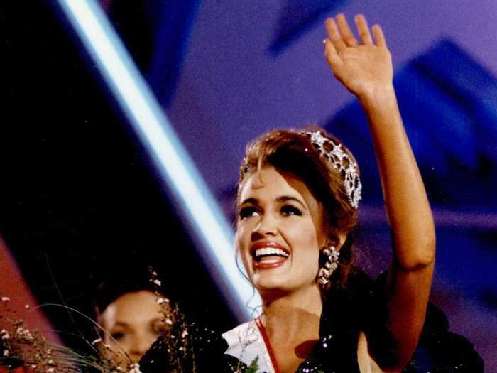 Shannon Marketic was crowned Miss USA in 1992.