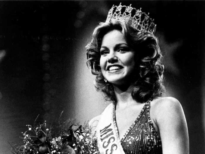 Julie Hayek was crowned Miss USA 1983.