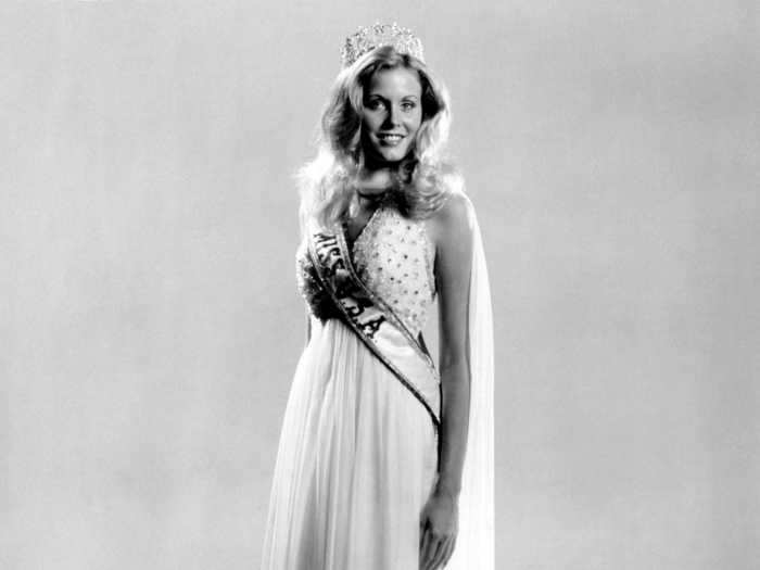 Karen Morrison won Miss USA in 1974.