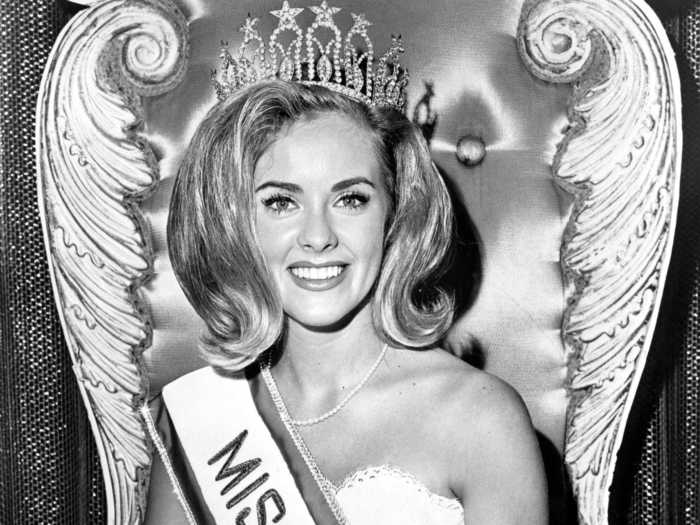 Sue Downey was Miss Ohio before she was crowned Miss USA 1965.