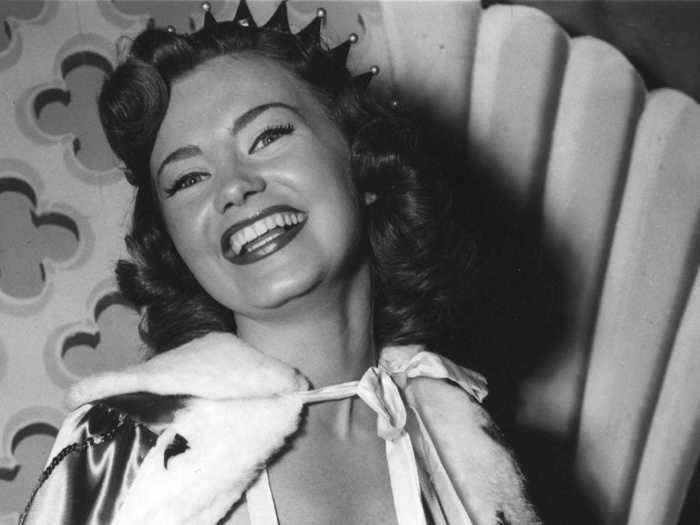 Jackie Loughery was crowned the first Miss USA in 1952.