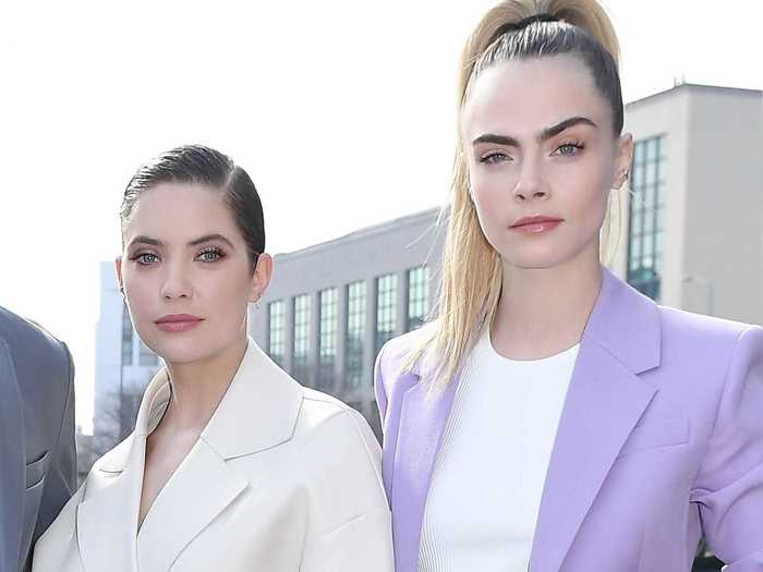 Fans were caught off guard by"Pretty Little Liars" star Ashley Benson and model-turned-actress Cara Delevingne