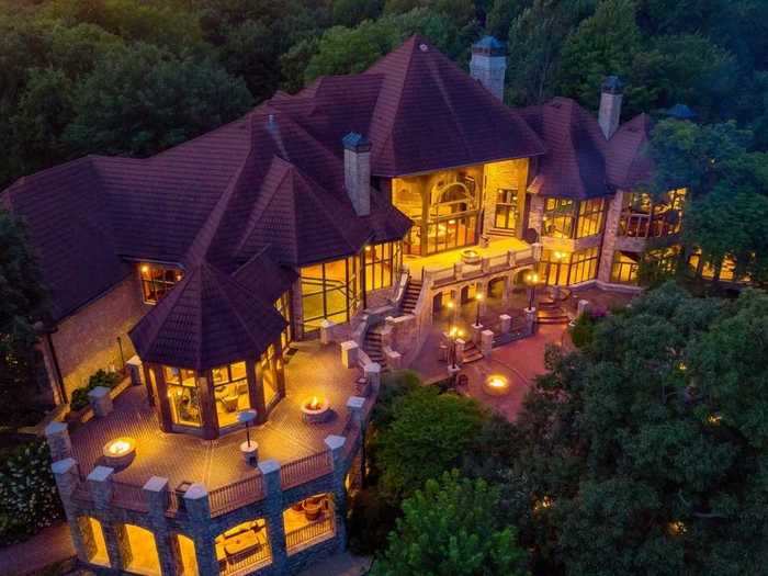 "The Spirit of Avalon" is a sprawling estate located in the Greater Kansas City area. It sits on over 17,000 square feet of land, according to the listing.