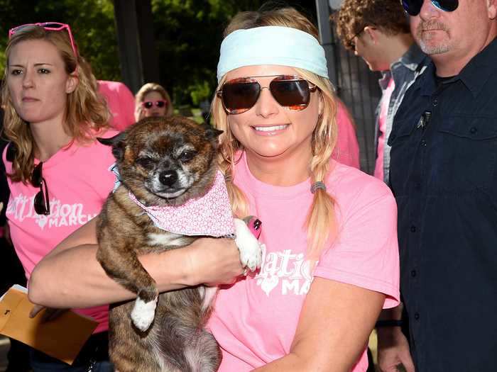 She created her own animal foundation in 2009 called MuttNation.