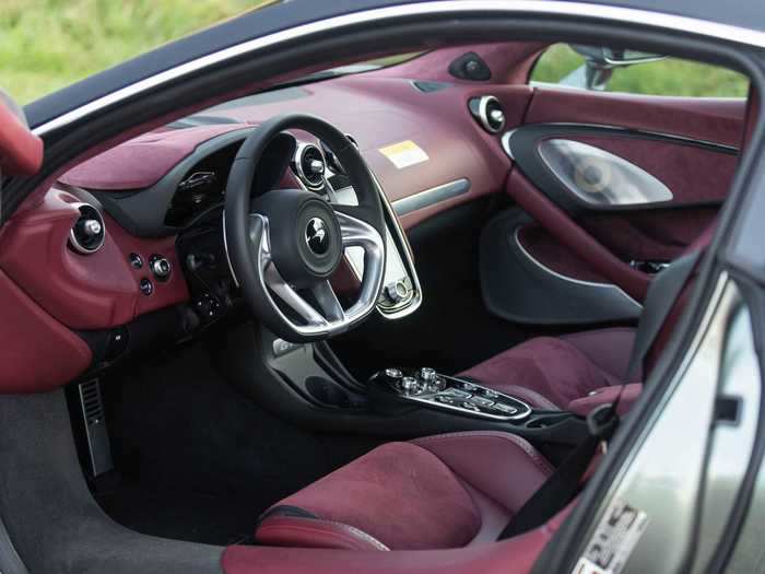 The interior is truly wild-looking.