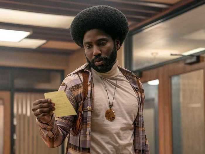 John David Washington was Detective Stallworth in "BlacKkKlansman" (2018).