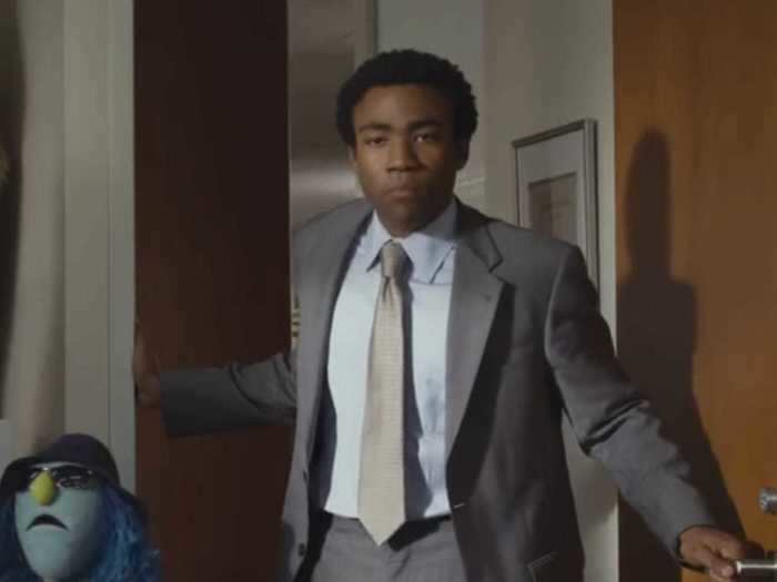 Donald Glover had a brief appearance in "The Muppets" (2011).