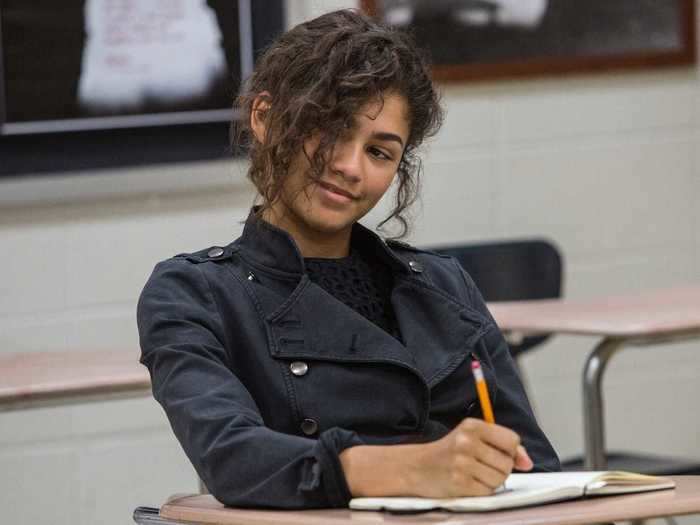 Zendaya played Michelle in "Spider-Man: Homecoming" (2017).