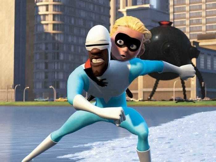 Samuel L. Jackson voiced Frozone in "The Incredibles" (2004).