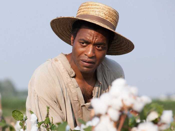 Chiwetel Ejiofor starred as Solomon Northup in "12 Years a Slave" (2013).