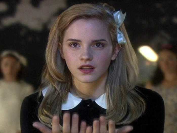 Emma Watson played Pauline Fossil in "Ballet Shoes" (2007).