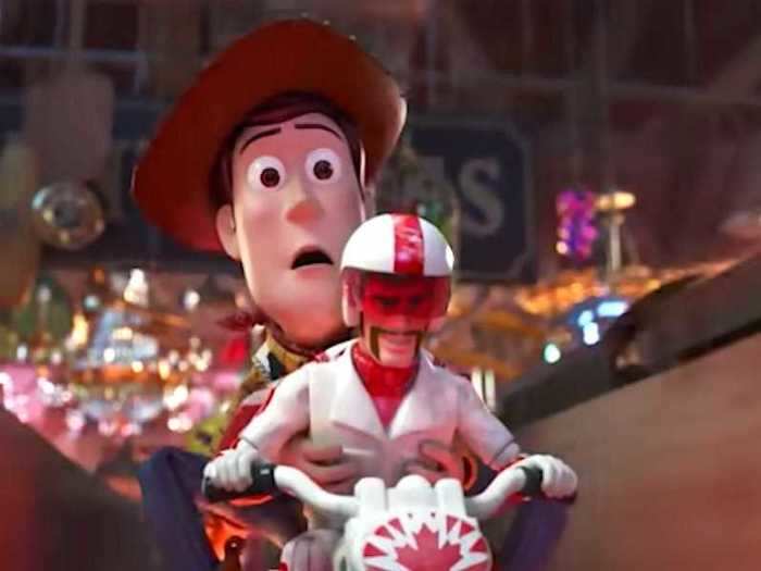 Keanu Reeves voiced Duke Caboom in "Toy Story 4" (2019).