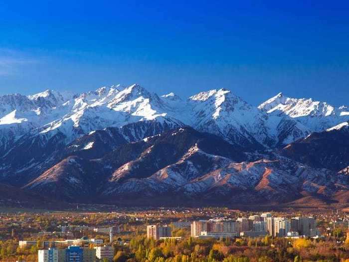 "I am from the west part of Kazakhstan, which is mostly steppes, and I was speechless when I first saw forests of north Kazakhstan and the beautiful Almaty mountains," she said.