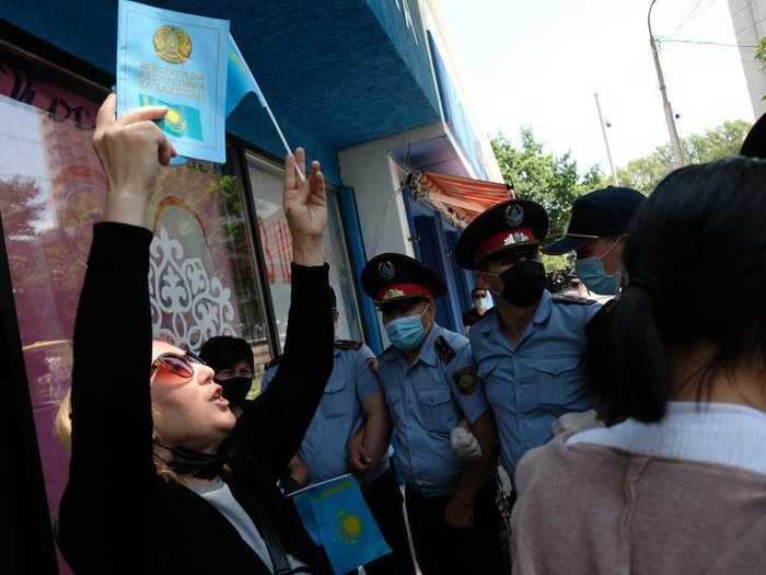 However, Human Rights Watch says that "the Kazakhstan government prioritized economic development over political and human rights reforms," and that it often silences critics.