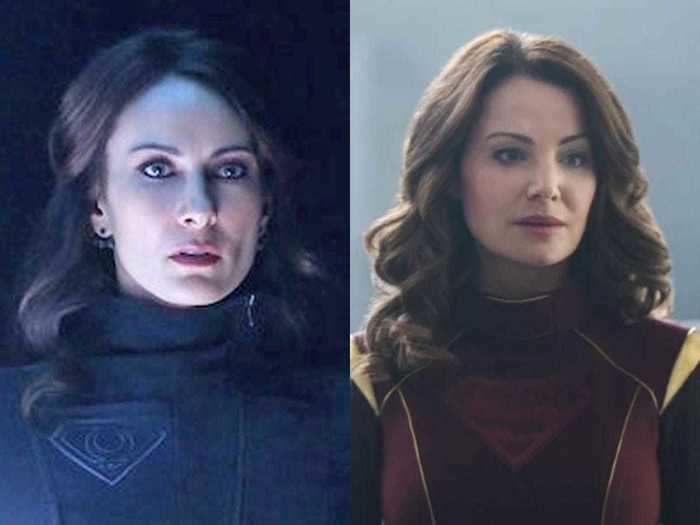 Laura Benanti played Kara’s biological mother Alura Zor-El for the first two seasons of "Supergirl" but was replaced by Erica Durance for the third.