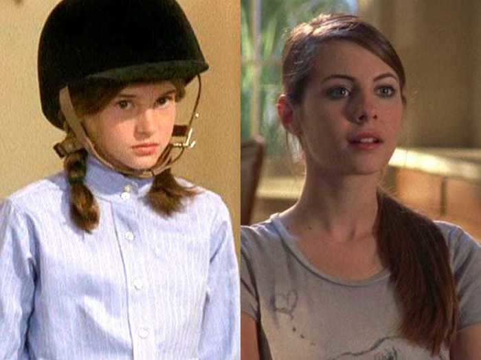 Kaitlin Cooper on "The O.C." was first played by a young Shailene Woodley before being replaced by Willa Holland.