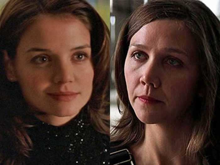 Katie Holmes played Rachel Dawes, Batman