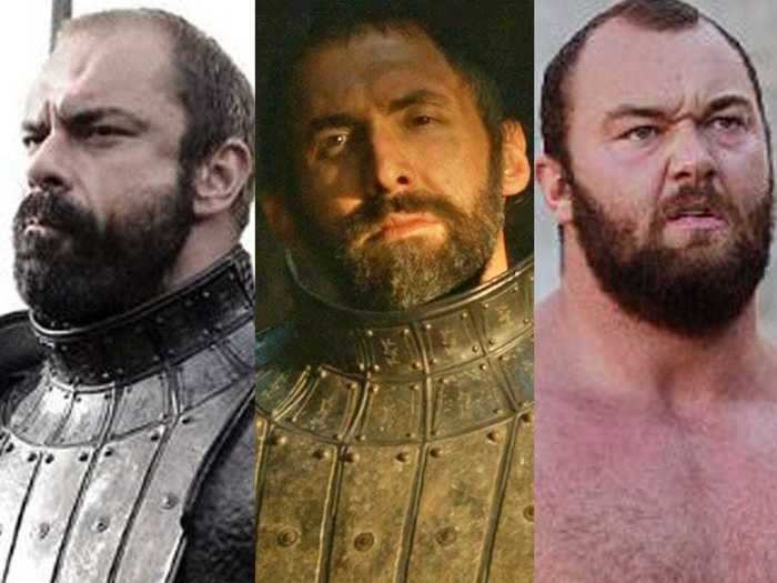 On "Game of Thrones," Gregor Clegane, otherwise known as The Mountain, has been played by three different actors during the show