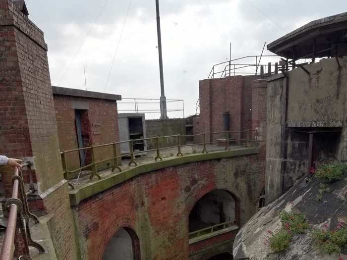 The interiors and exteriors are a glimpse into the past and highlight the other two forts