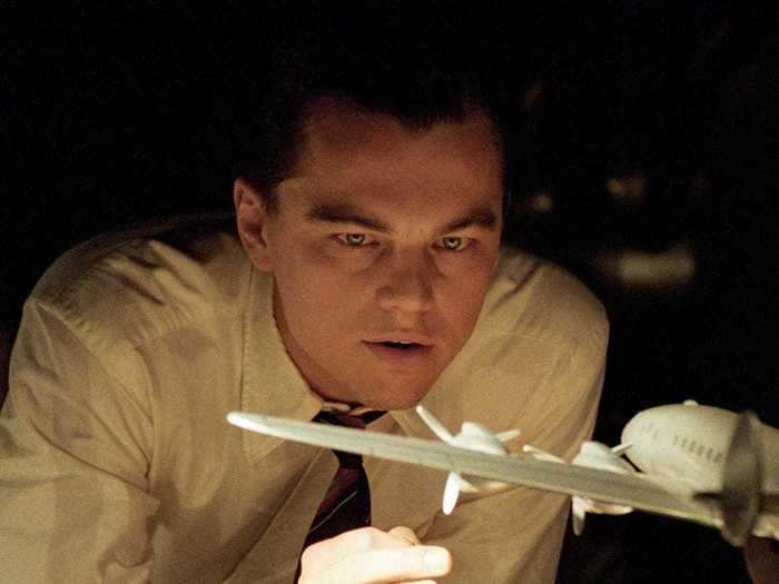 DiCaprio teamed up with Martin Scorsese once again to play Howard Hughes in "The Aviator" (2004).