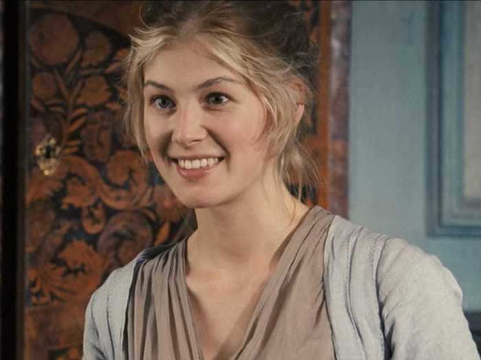 Rosamund Pike played Jane Bennet.