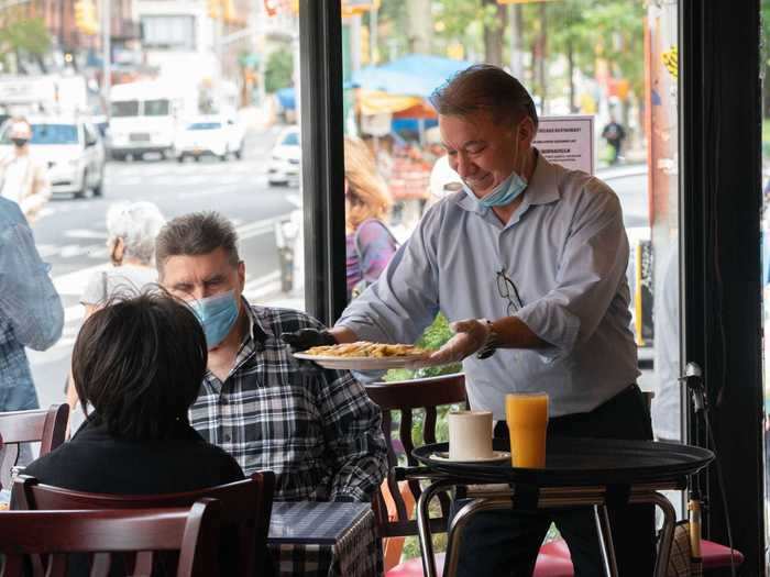 Skip: Dining indoors.