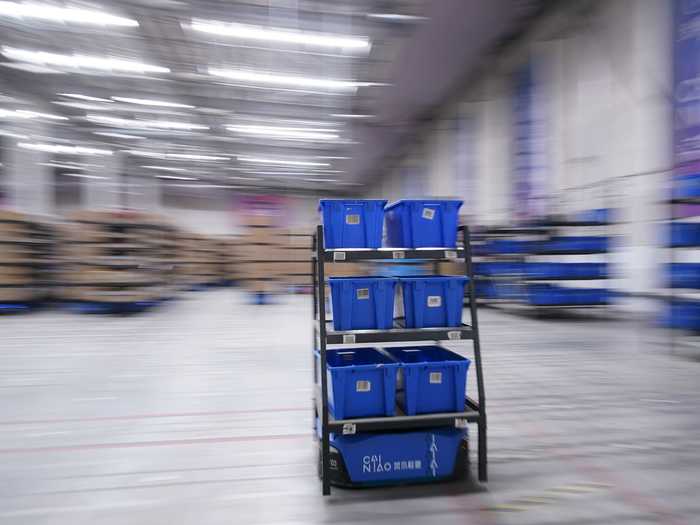 It will delivery to 10,000 lockers, so buyers can pick up packages without human contact.