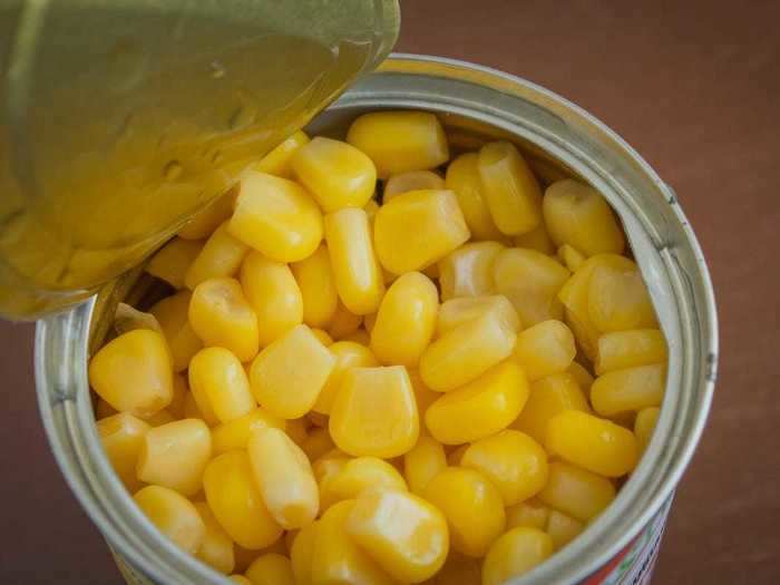 Canned corn can save you a lot of time when you cook.