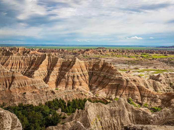 SOUTH DAKOTA: Pinnacles Overlook.