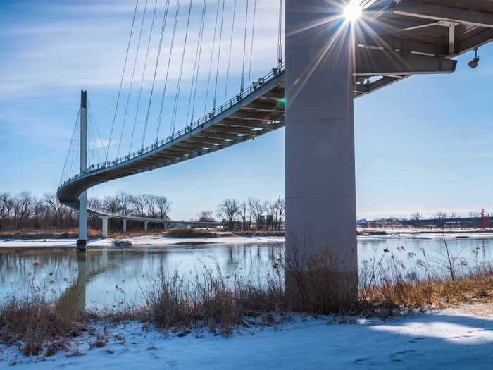 NEBRASKA: Bob Kerrey Pedestrian Bridge