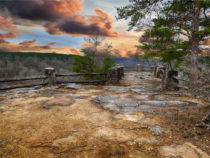 ALABAMA: Bucks Pocket State Park