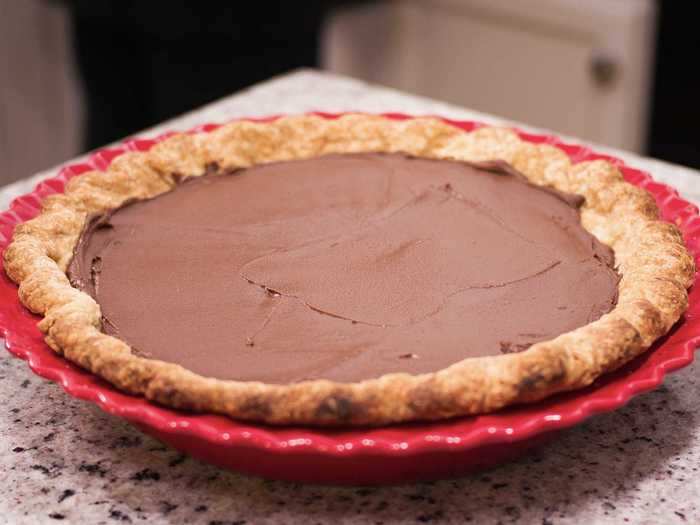 Pop your store-bought pie out of its packaging to make it look homemade.