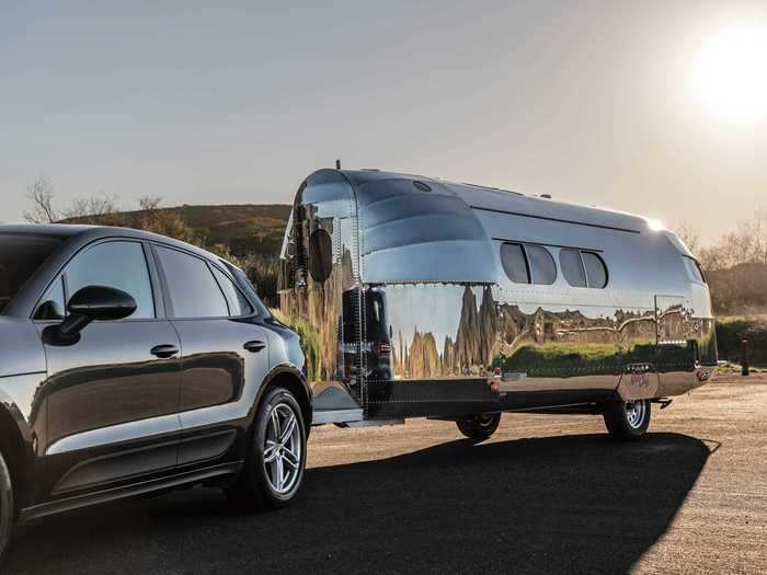 For the road travel hungry customers, Neiman Marcus also included a customizable Bowlus Endless Highways Bespoke Performance Edition travel trailer on this year