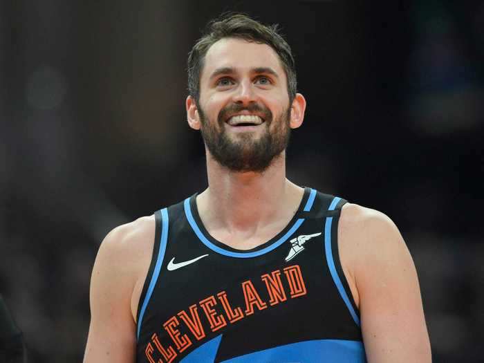 Cleveland Cavaliers player Kevin Love donated $100,000 to support the arena