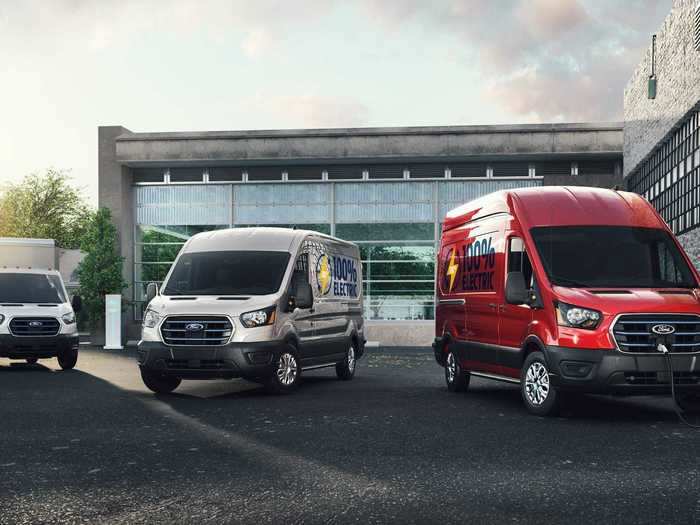 ... and the new electric van may have between a 3,800-pound to 4,290-pound maximum payload capacity depending on the model.