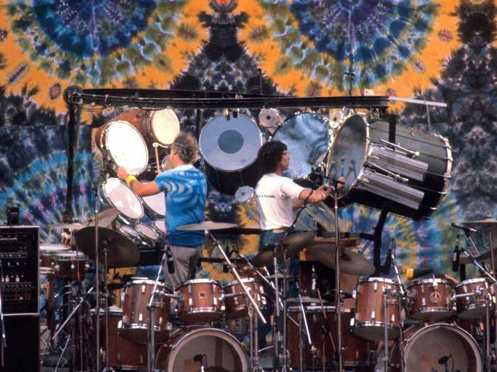 7. Bill Kreutzmann and Mickey Hart — "Drums," Grateful Dead (1989 performance)