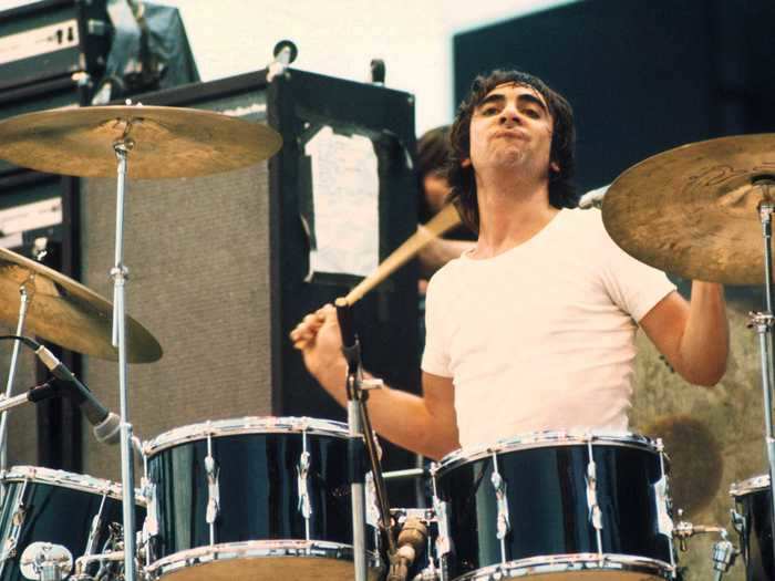 12. Keith Moon —1974 drum solo