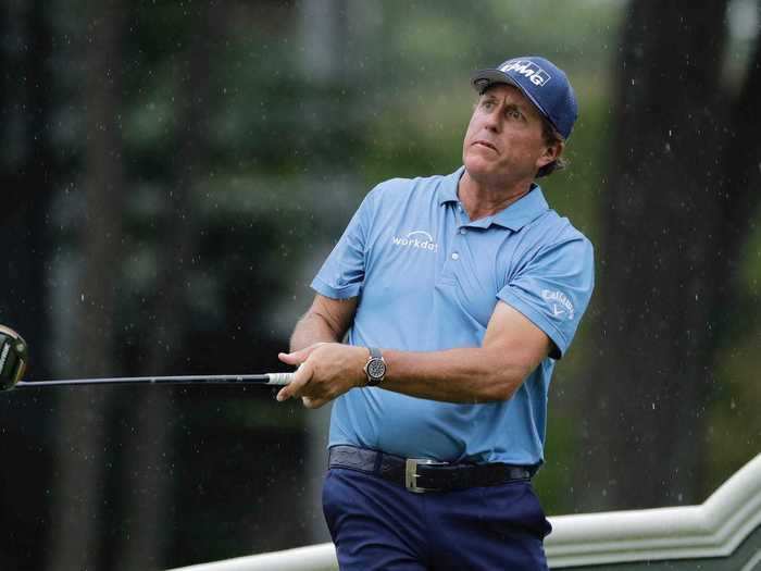 Mickelson, 50, has five majors and 44 PGA Tour victories, ninth all-time.