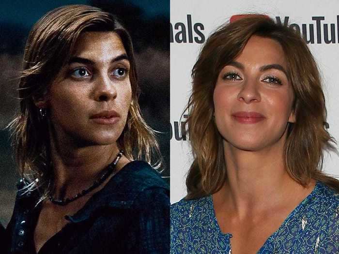 Natalia Tena played auror Nymphadora Tonks, who fell in love with a werewolf.