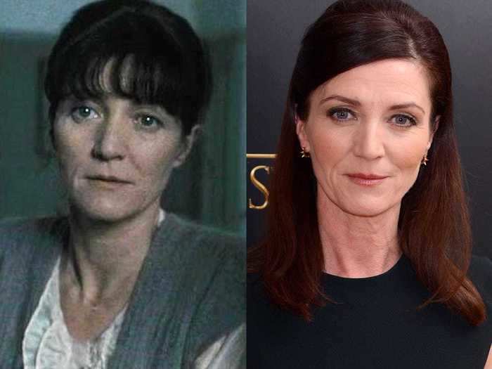 Michelle Fairley had a small appearance as Hermione Granger