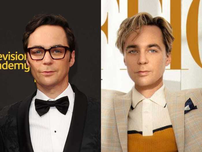 Jim Parsons also went blonde in 2020.