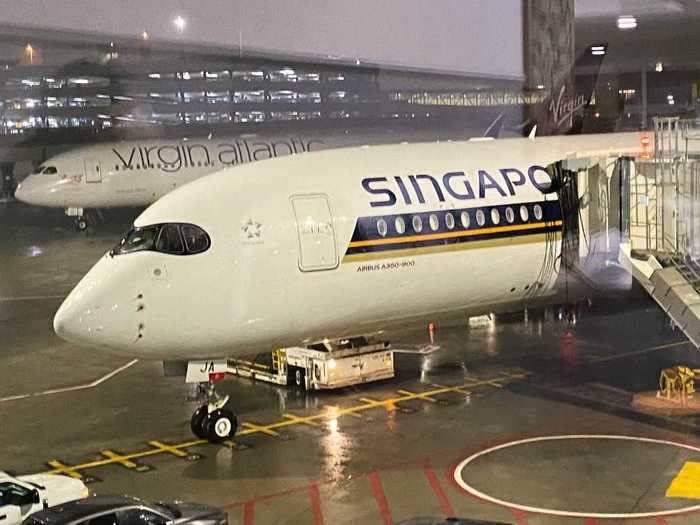 Flights to Singapore on the airline from JFK were previously operated with an Airbus A380 and required a stop in Frankfurt, Germany but the Airbus A350-900 XWB can fly the route non-stop, especially with fewer than normal passengers.