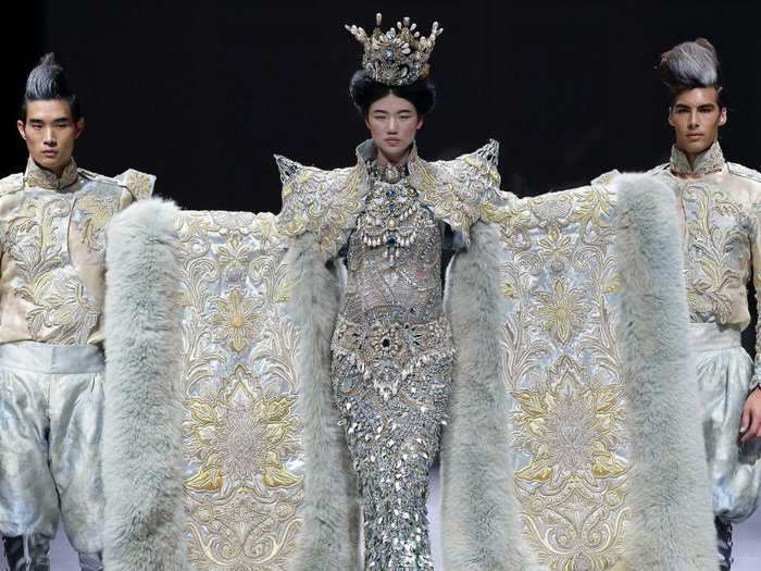 Chinese designer Guo Pei