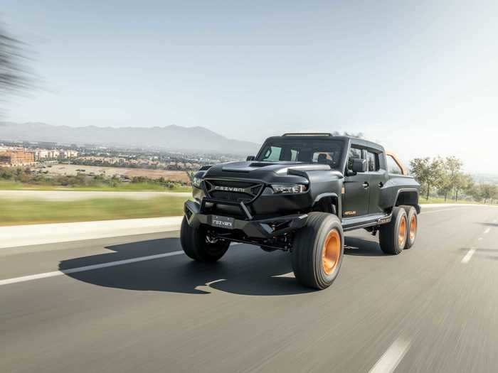 Rezvani has already logged at least 18 reservations, a spokesperson told Business Insider, with most customers springing for the Hercules 6x6 Military and loads of options.