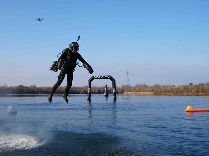 In practice, the jet suit paramedic could serve as the first healthcare worker at the scene for quick assessments and patient help. Then, if necessary, the jet suit paramedic could call a helicopter.