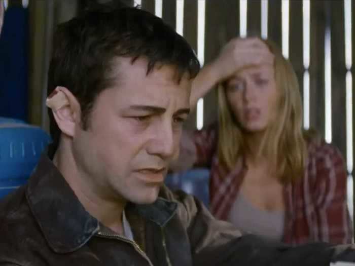 Joseph Gordon-Levitt plays an assassin in the dark sci-fi thriller "Looper" (2012).