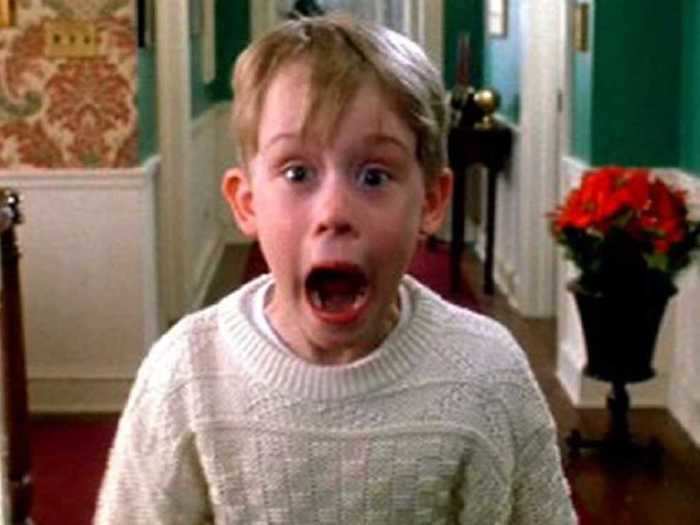 Macaulay Culkin starred as Kevin McCallister, an 8-year-old left home alone.