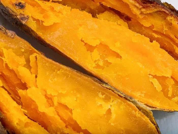 Sweet potatoes are a beta-carotene rich addition to any feast.