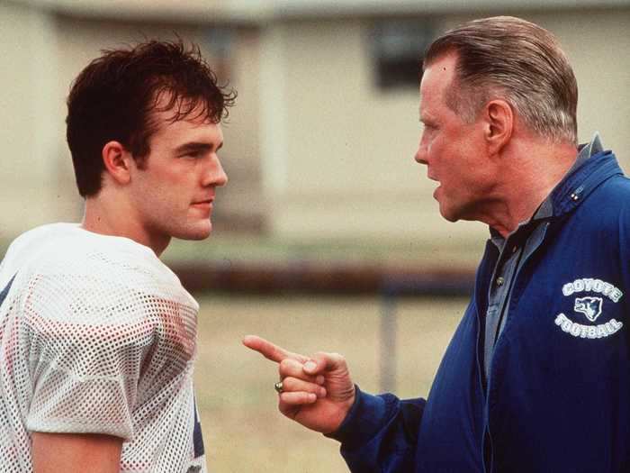 American accents are tough even for American actors, as proven by James Van Der Beek in "Varsity Blues."