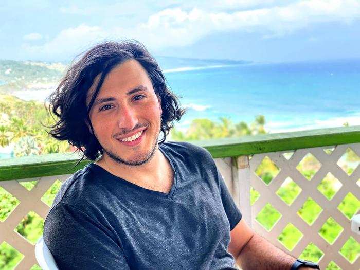 Matt Schwartz wanted to leave life in San Francisco behind and start afresh; Barbados is one of the few places in the world he can do that right now.
